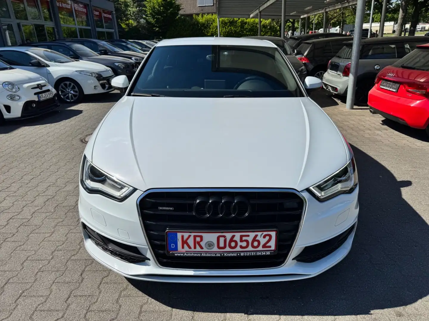 Audi A3 S line Sportpaket plus Q|Neuer Motor|B&O| Weiß - 2