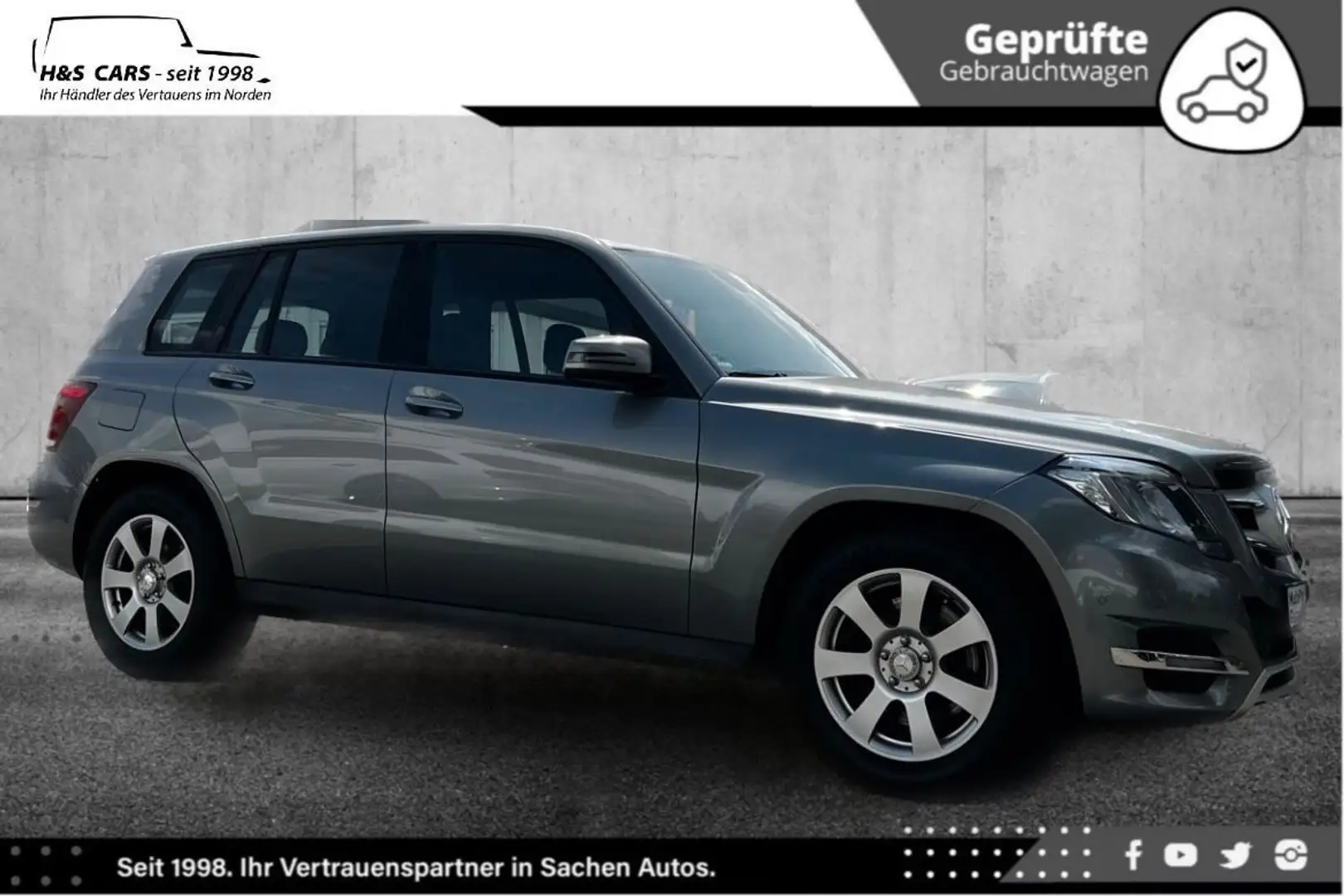 Mercedes-Benz GLK 220 BlueTEC 4M 1.H SPORTP LED NAVI ALCANTARA Серый - 1