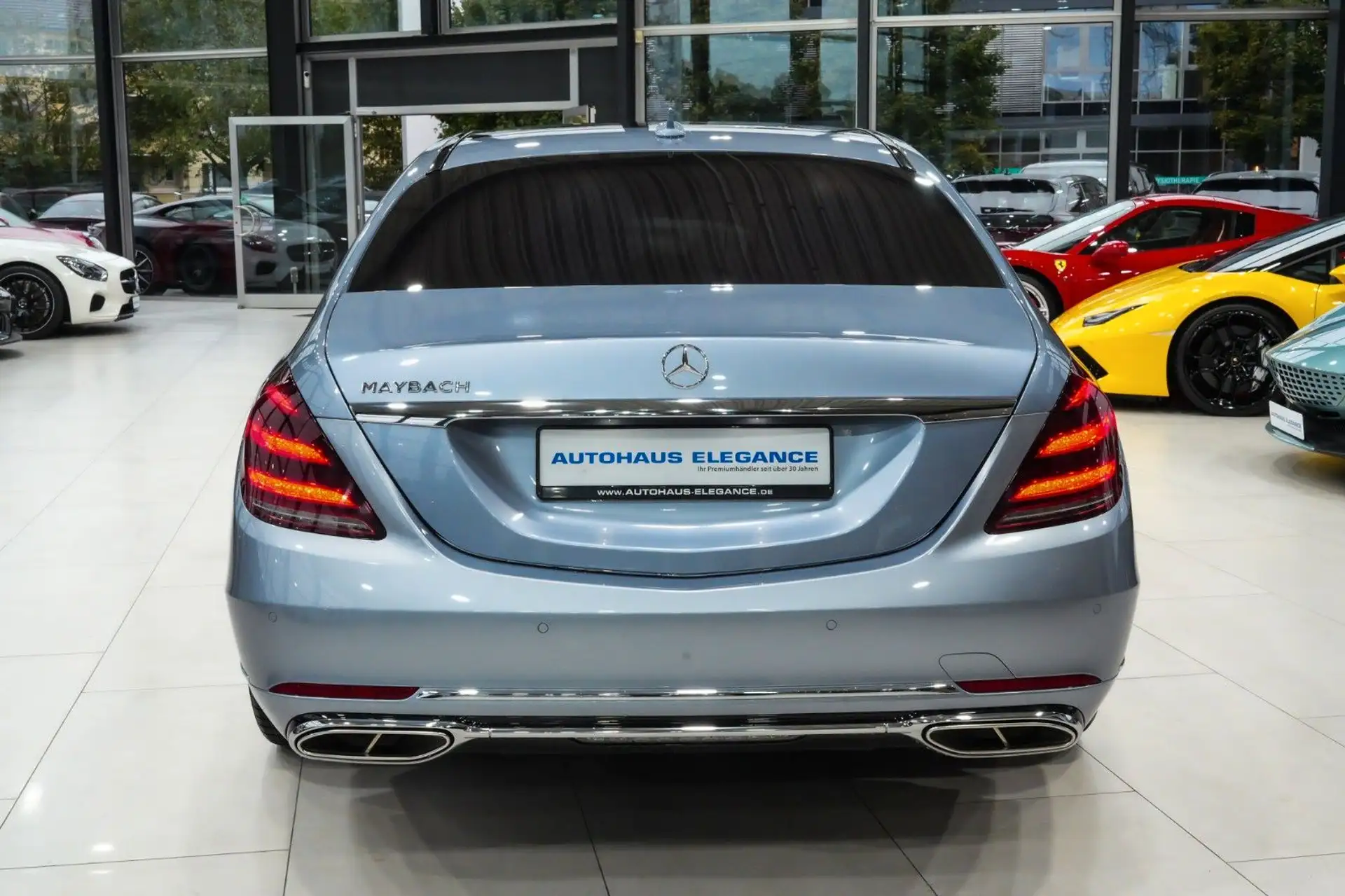 벤츠 S-클래스 S 560 2019 파랑 사진 5