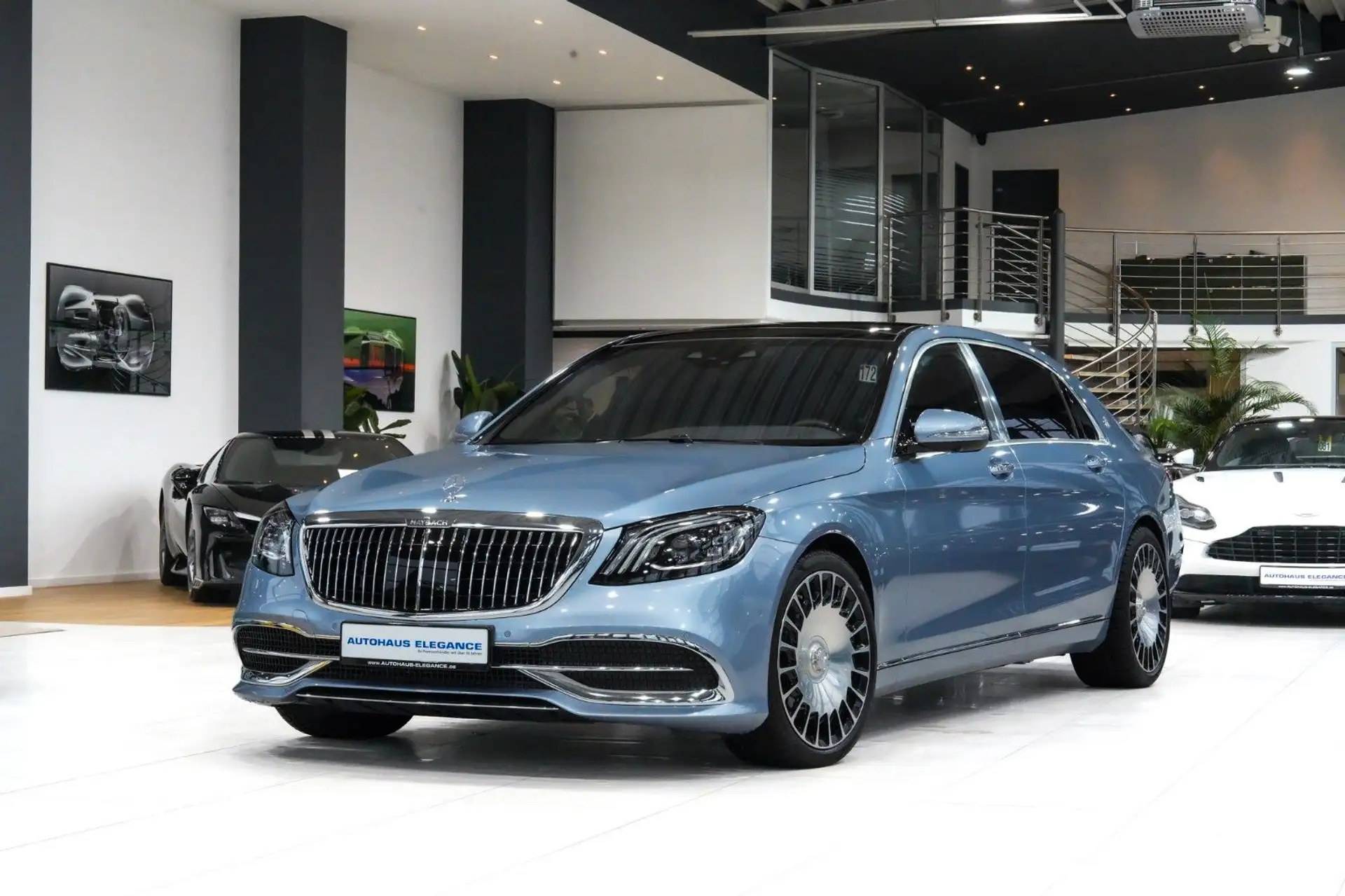 벤츠 S-클래스 S 560 2019 파랑 사진 1