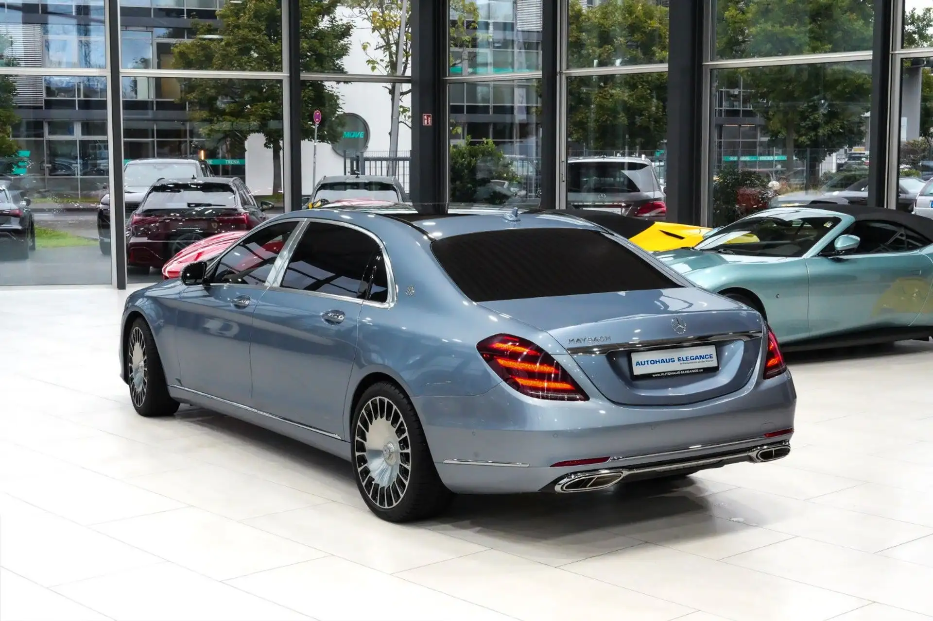 벤츠 S-클래스 S 560 2019 파랑 사진 3