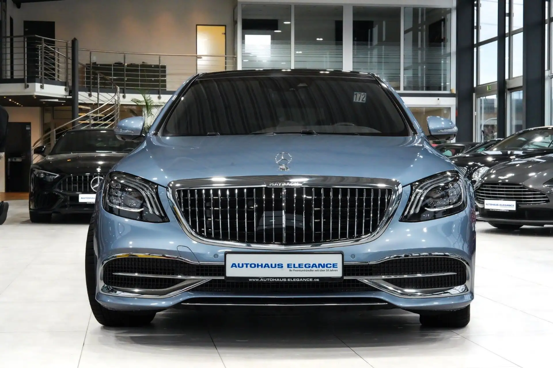 벤츠 S-클래스 S 560 2019 파랑 사진 4
