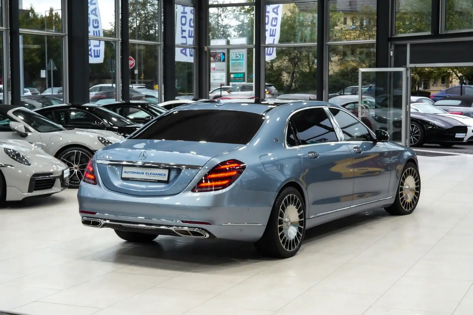 벤츠 S-클래스 S 560 2019 파랑 사진 2