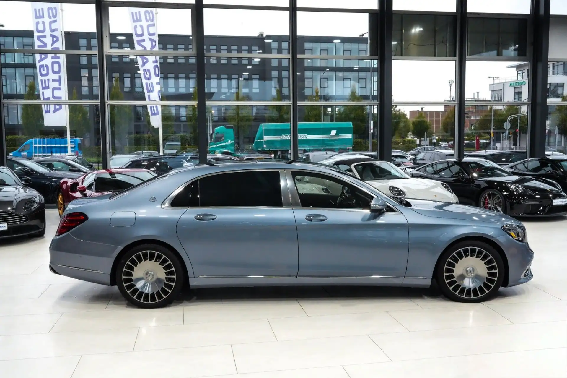 벤츠 S-클래스 S 560 2019 파랑 사진 6