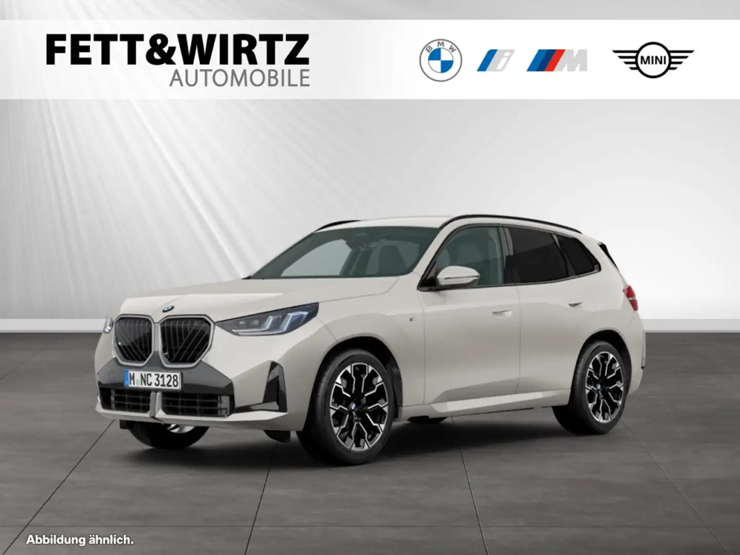 BMW X3 20d xDrive *Dune Grey*|M Sport|AHK|Head-Up Grau - 1