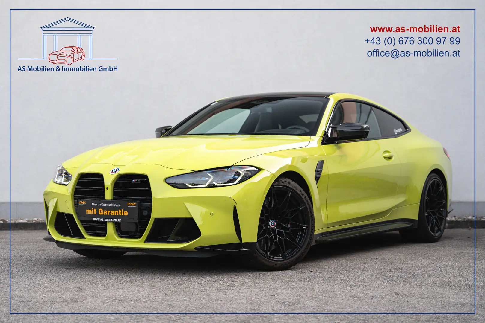 BMW M4 Competition Gelb - 1