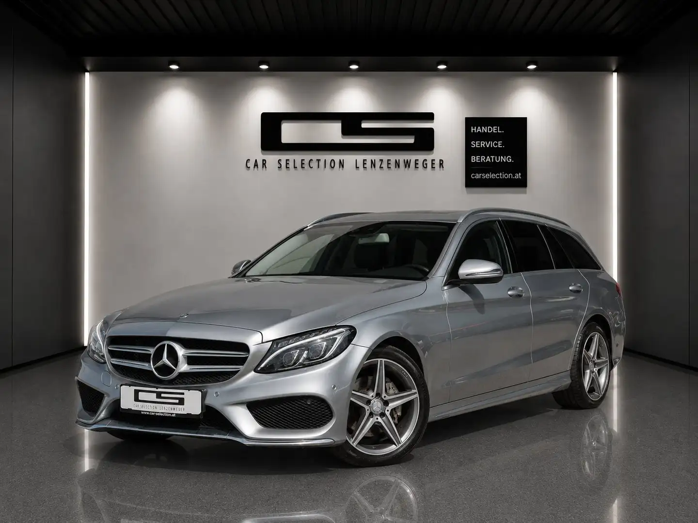 Mercedes-Benz C 220 C 220 d T AMG Line 4MATIC Aut. Grau - 1
