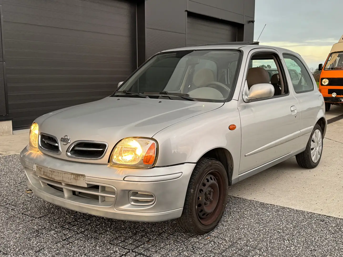 Nissan Micra ✅ 1.0i 16v Comfort - boite auto ✅ CT OK Argent - 1