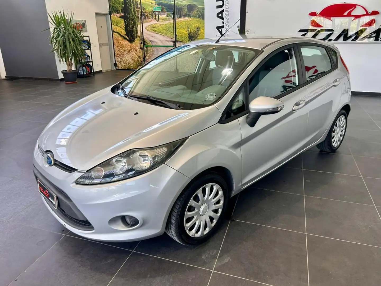 Ford Fiesta + 1.2 82CV 5 porte Grigio - 1