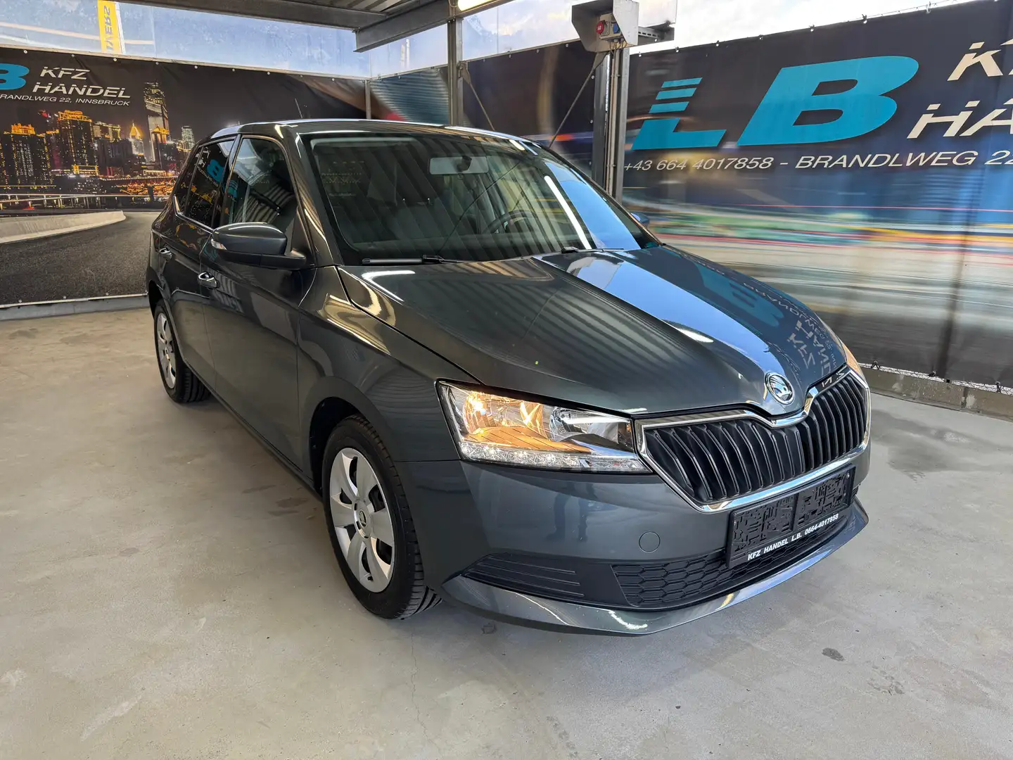 Skoda Fabia Grau - 1