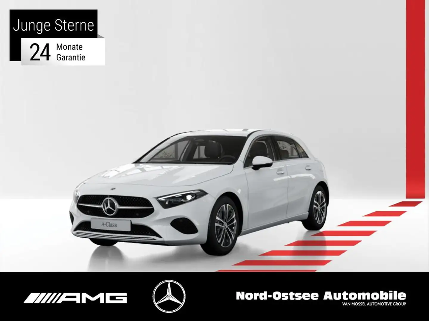 Mercedes-Benz A 180 PROGRESSIVE  ADV TOTW LED KAMERA SHZ Blanc - 1