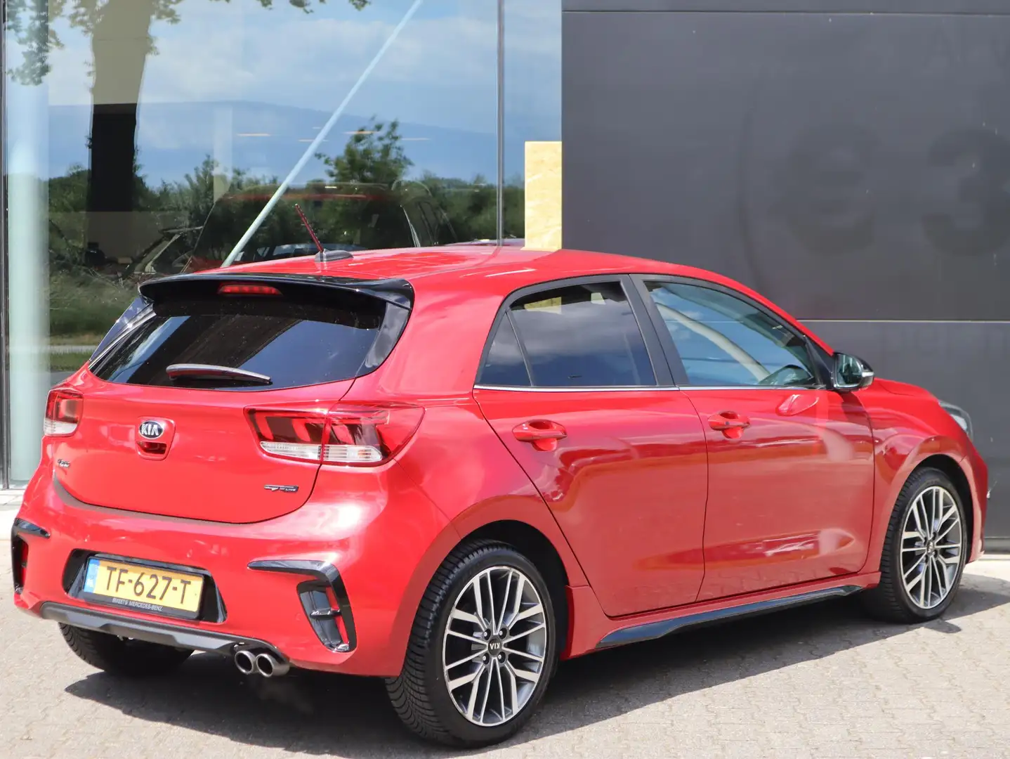 Kia Rio 1.0 TGDI GT-Line FABRIEKSGARANTIE | Dealeronderhou Rouge - 2