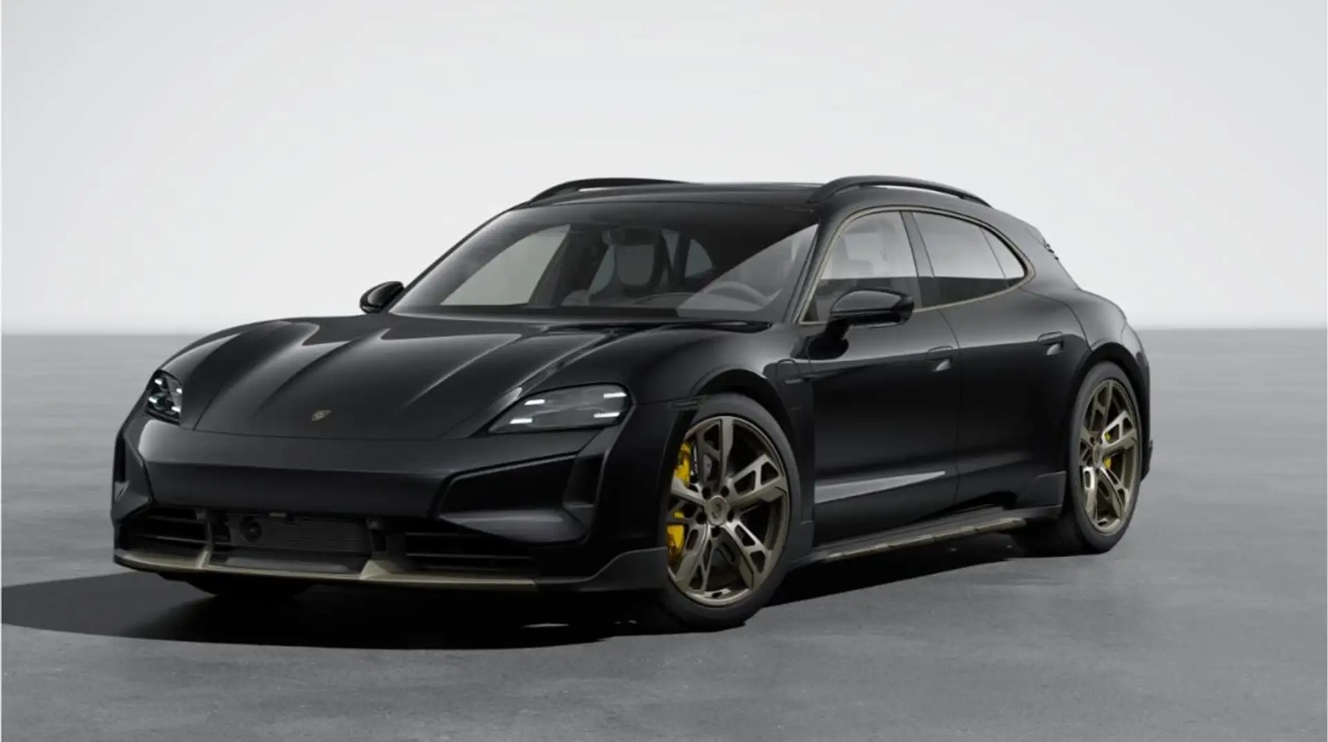 Porsche Taycan Turbo S Cross Turismo privat oder gewerblich Schwarz - 1