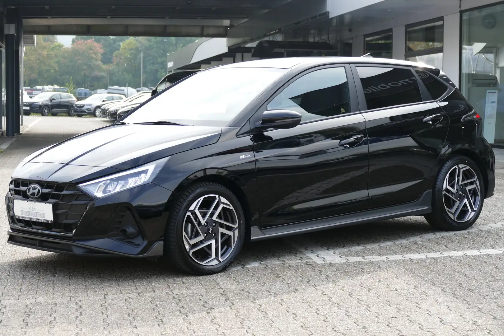 Hyundai i20 i20 1.0 T-GDI DCT N Line*SMART PAK*ASSISTENT PAK* Zwart - 1