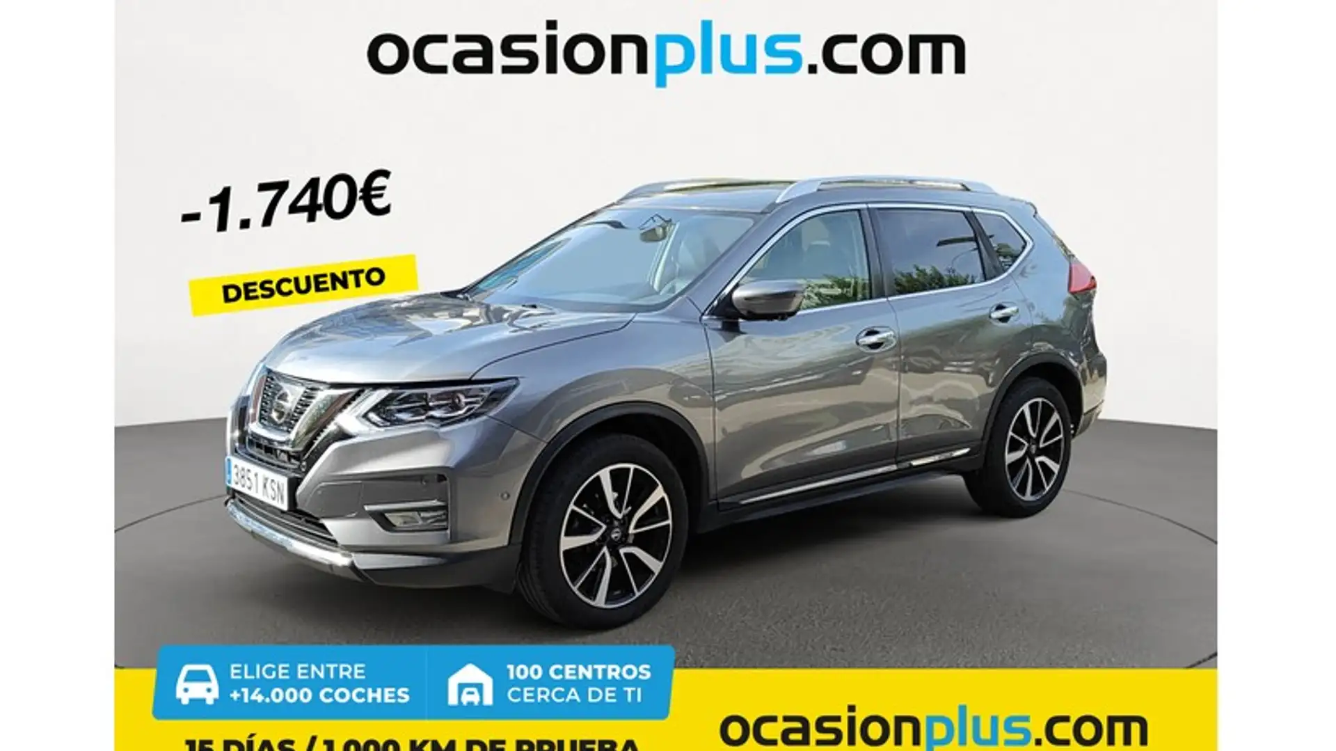 Nissan X-Trail 1.6 DIG-T Tekna 4x2 Gris - 1