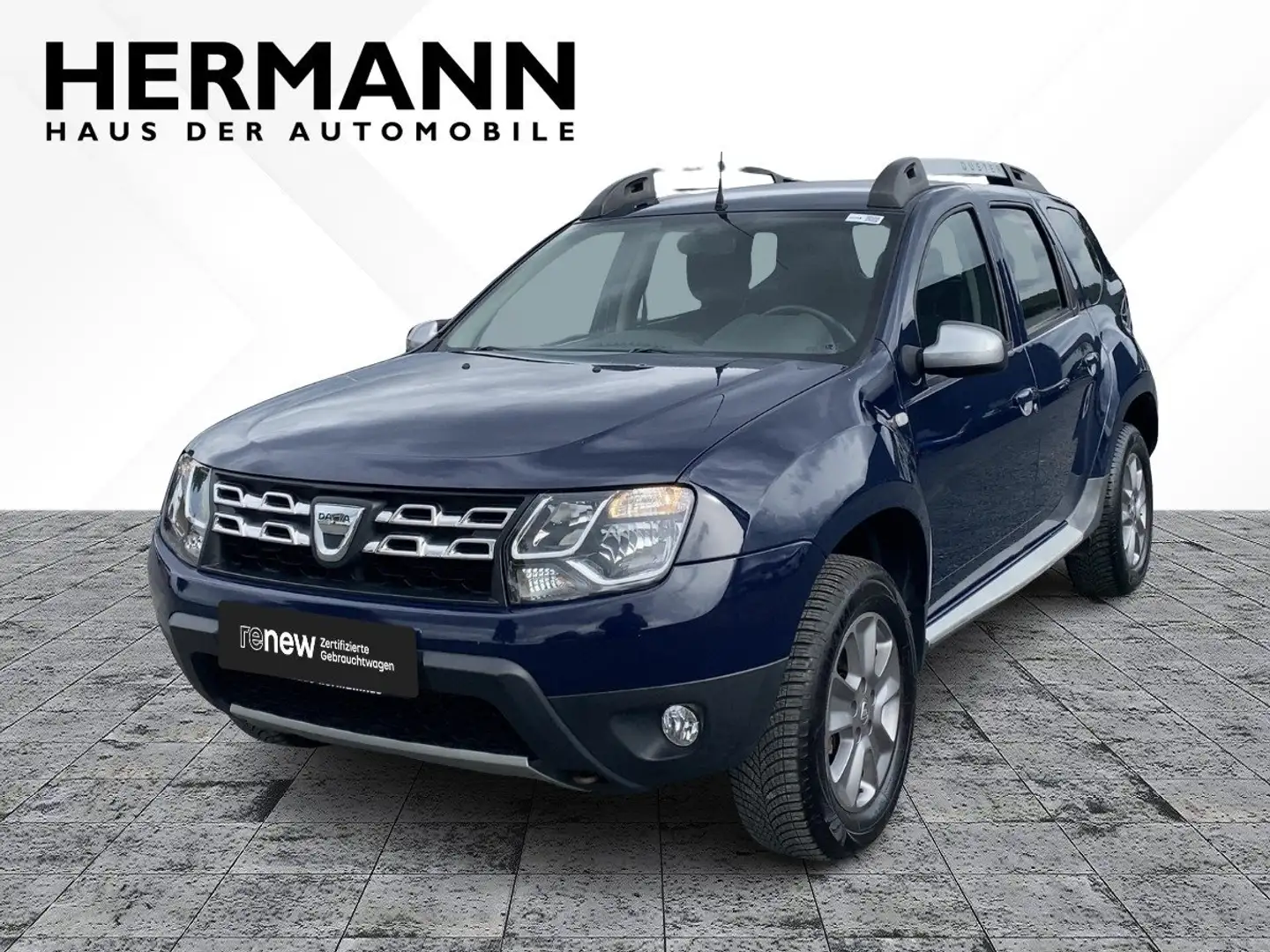 Dacia Duster I 1.5 dCi 110 FAP Laureate LED*SHZ*SHZ Blauw - 1