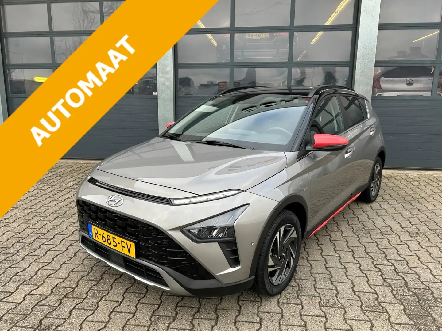 Hyundai BAYON 1.0 T-GDI 48V 100pk 7DCT Premium Grijs - 1