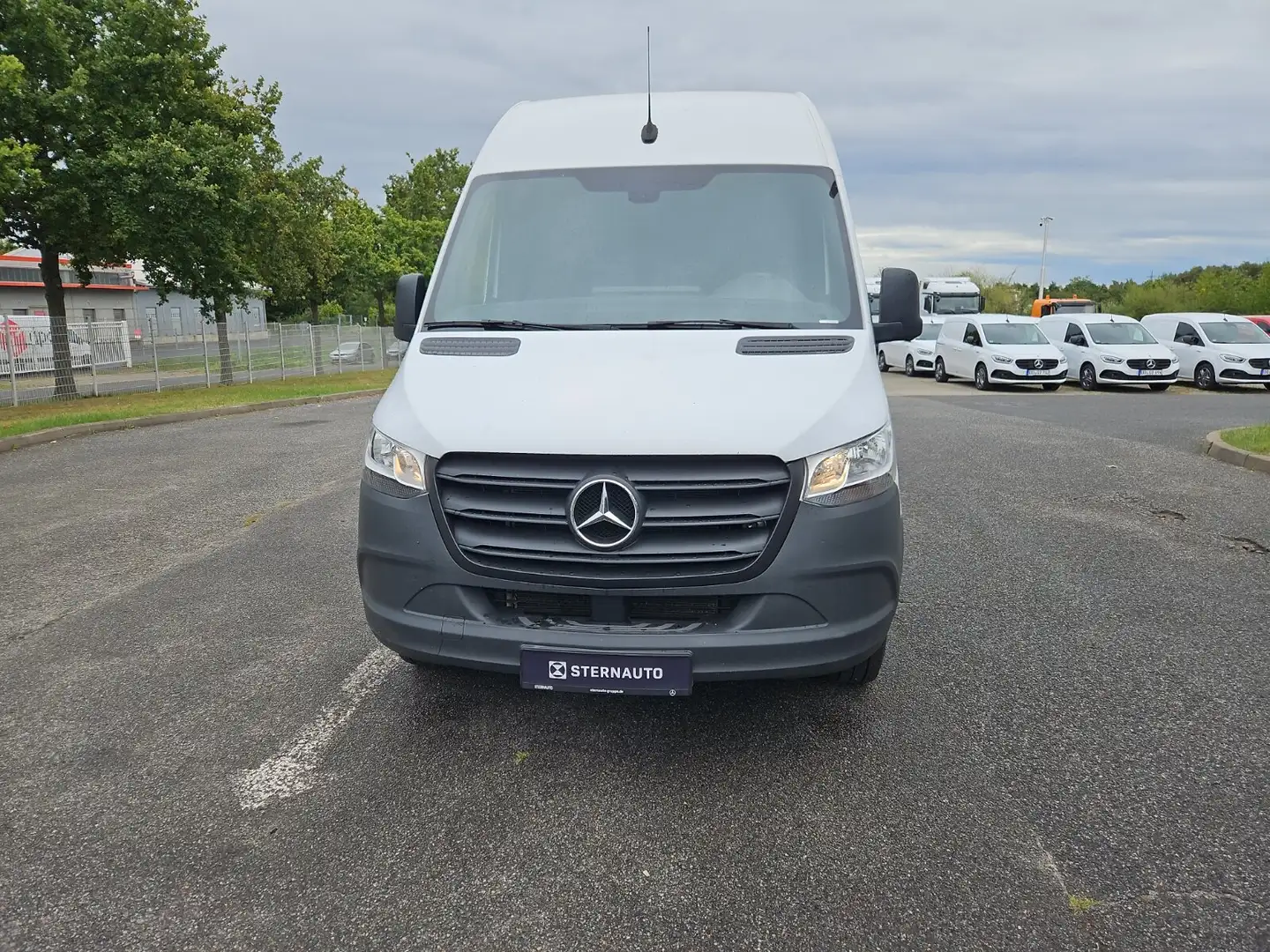 Mercedes-Benz Sprinter Sprinter 317 CDI Kasten Hoch Lang RüKamera Klima Blanc - 2