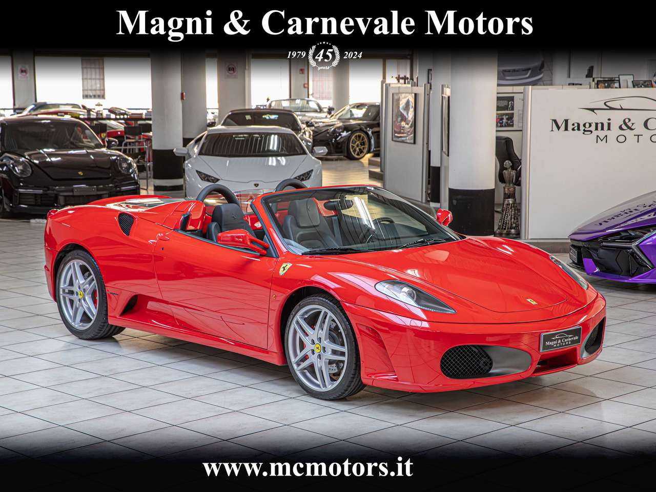 Ferrari F430 SPIDER F1|CARBON|SCUDETTI|19"|UFFICIALE ITALIA