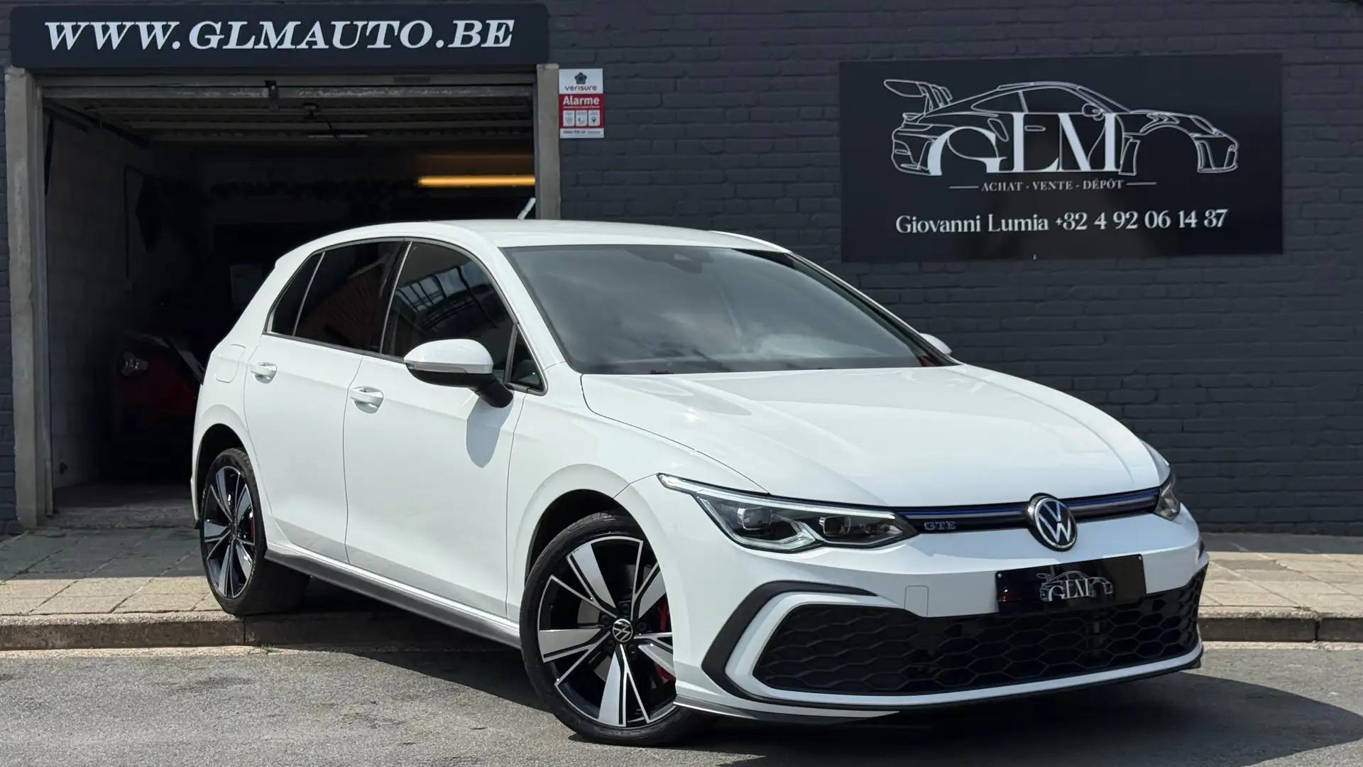 Volkswagen Golf GTE GTE Hybride 245CV * GARANTIE 12 MOIS * CARPLAY Blanc - 2