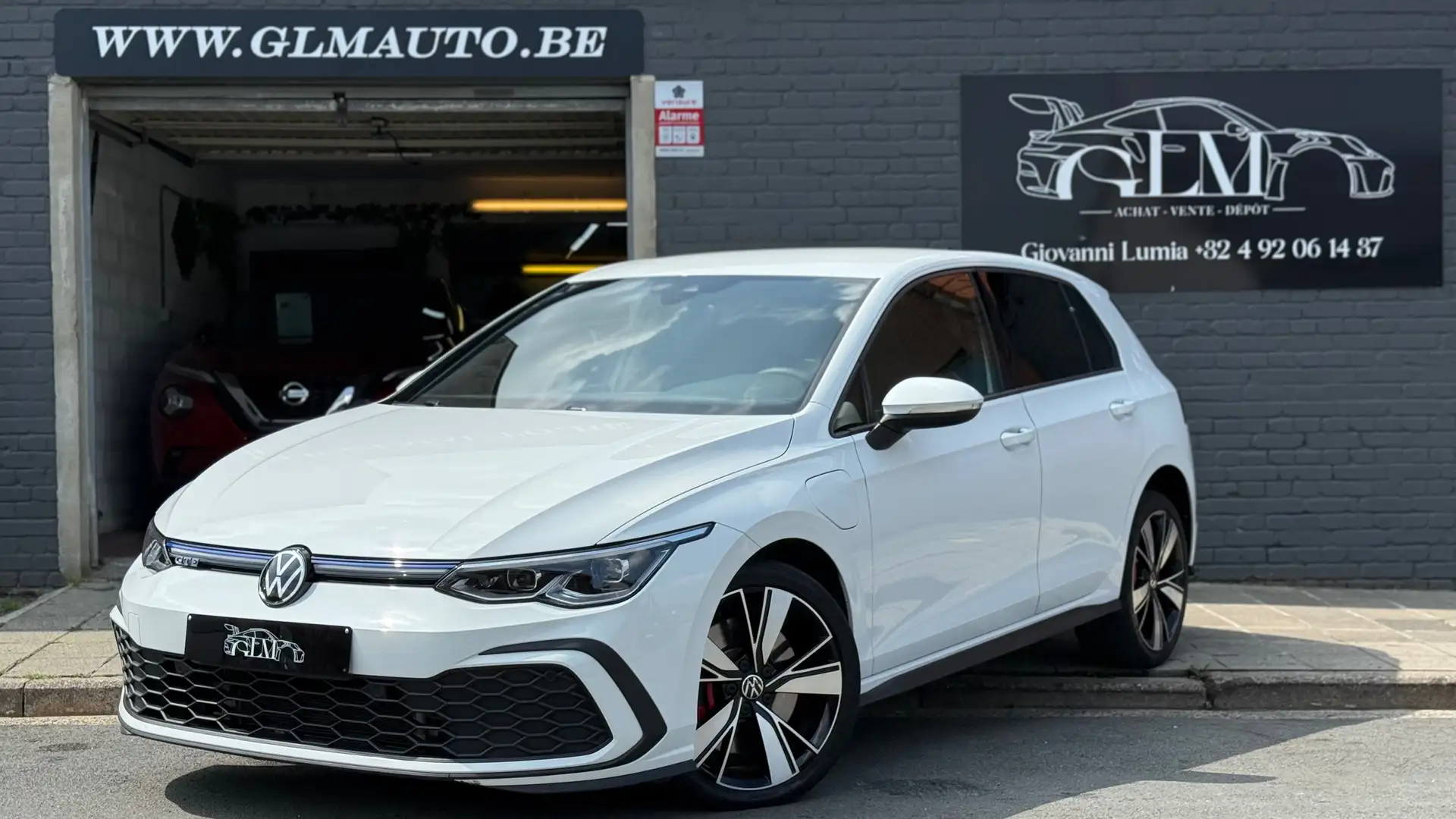 Volkswagen Golf GTE GTE Hybride 245CV * GARANTIE 12 MOIS * CARPLAY Blanc - 1