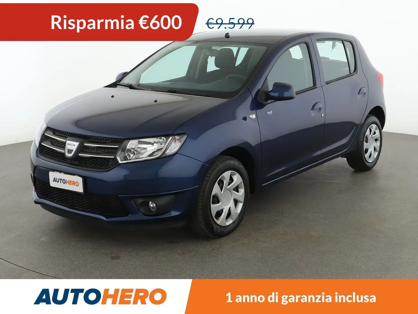 Dacia Sandero 0.9 TCe Lauréate Family 90CV Blau - 1