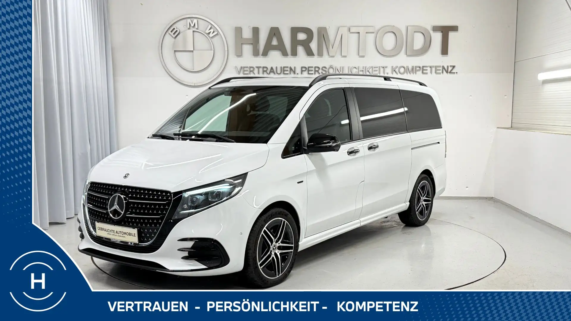 Mercedes-Benz V 300 d lang 4MATIC *Exclusive*6-Sitzer* Weiß - 1
