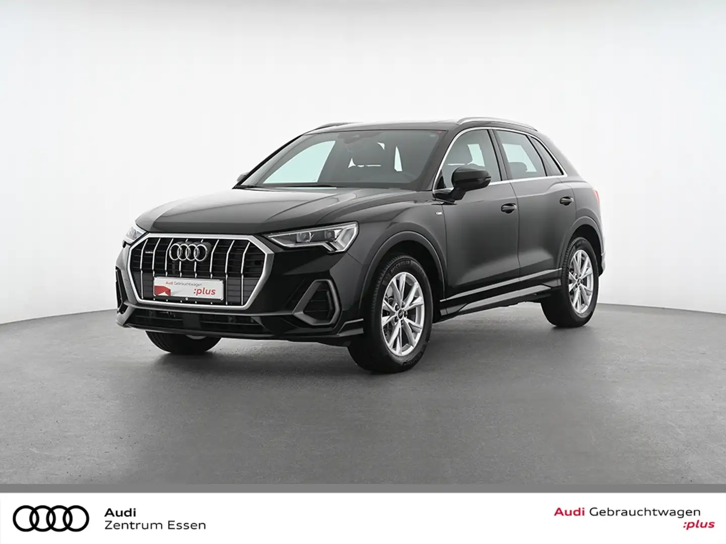 Audi Q3 40 TFSI quattro S-LINE S-TRONIC LED PANO NAV PLUS Noir - 1