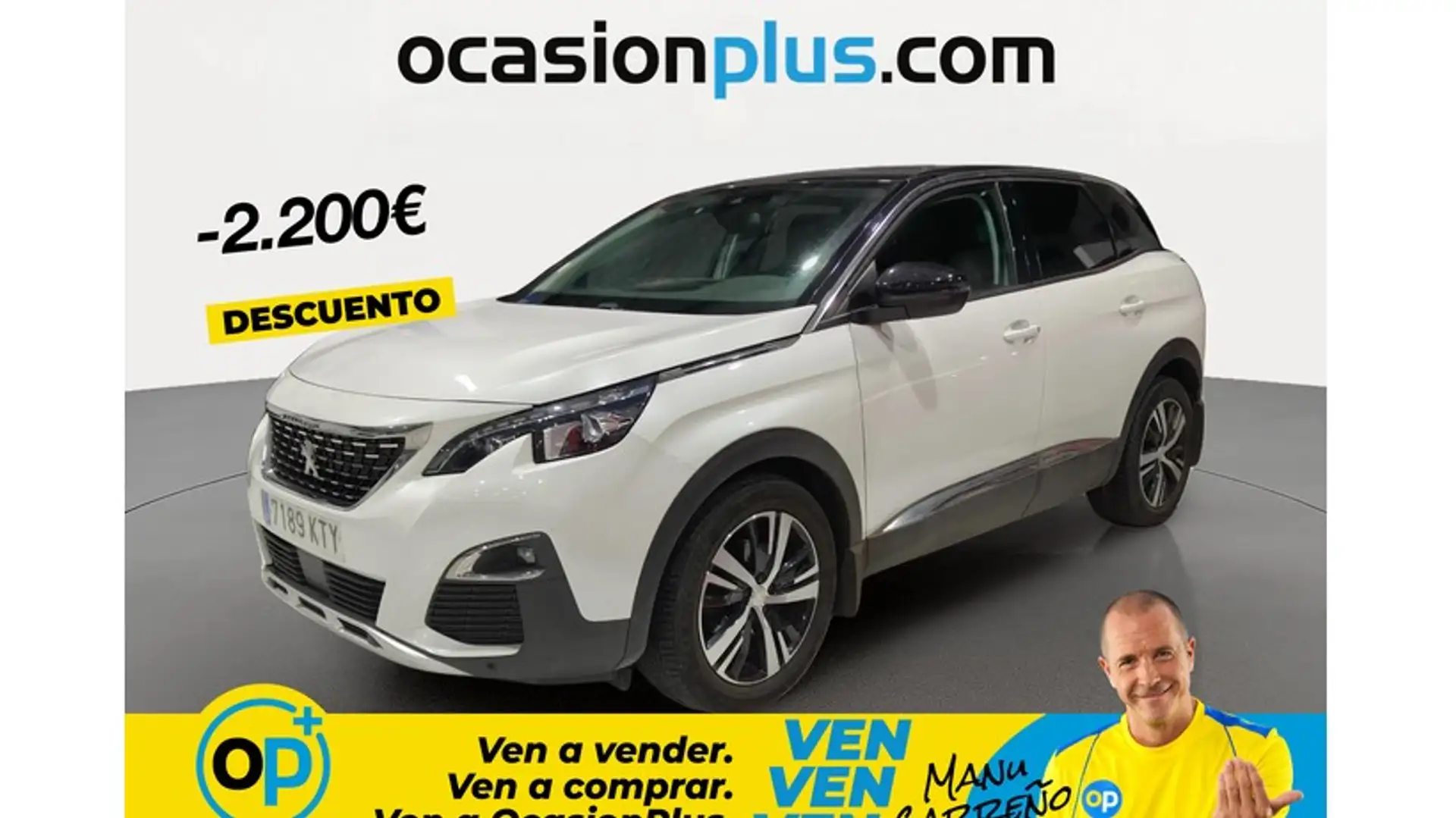 Peugeot 3008 1.2 S&S PureTech Allure EAT8 130 Blanco - 1