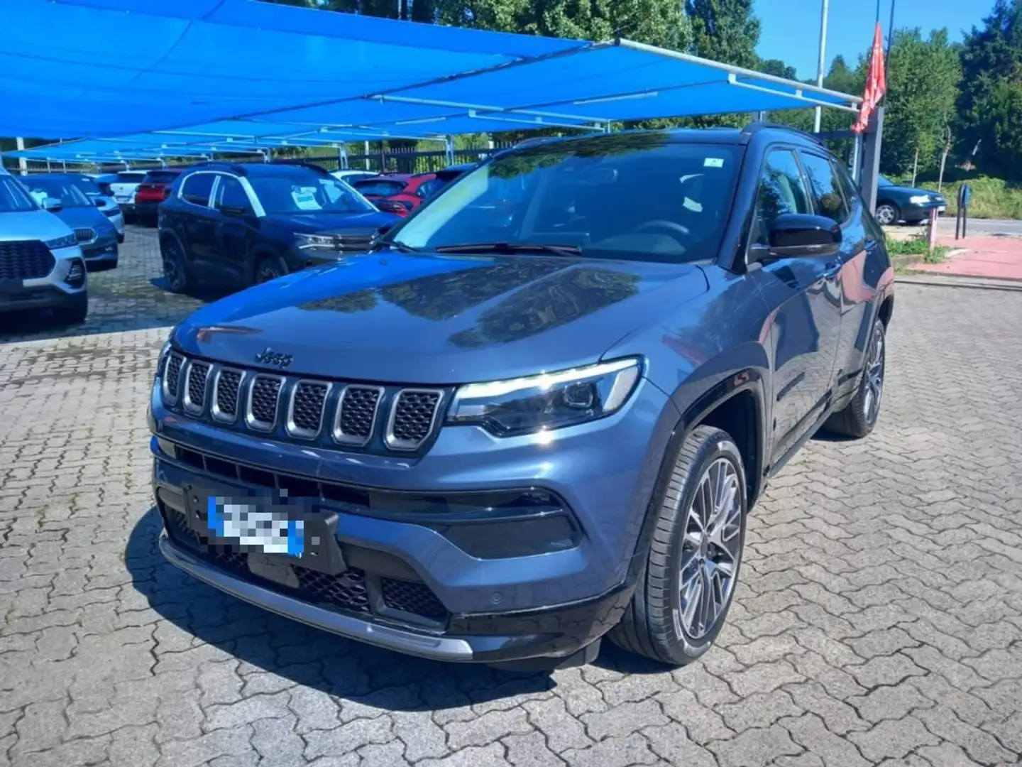 Jeep Compass 1.5 Turbo T4 130 CV MHEV 2WD Summit Noir - 1