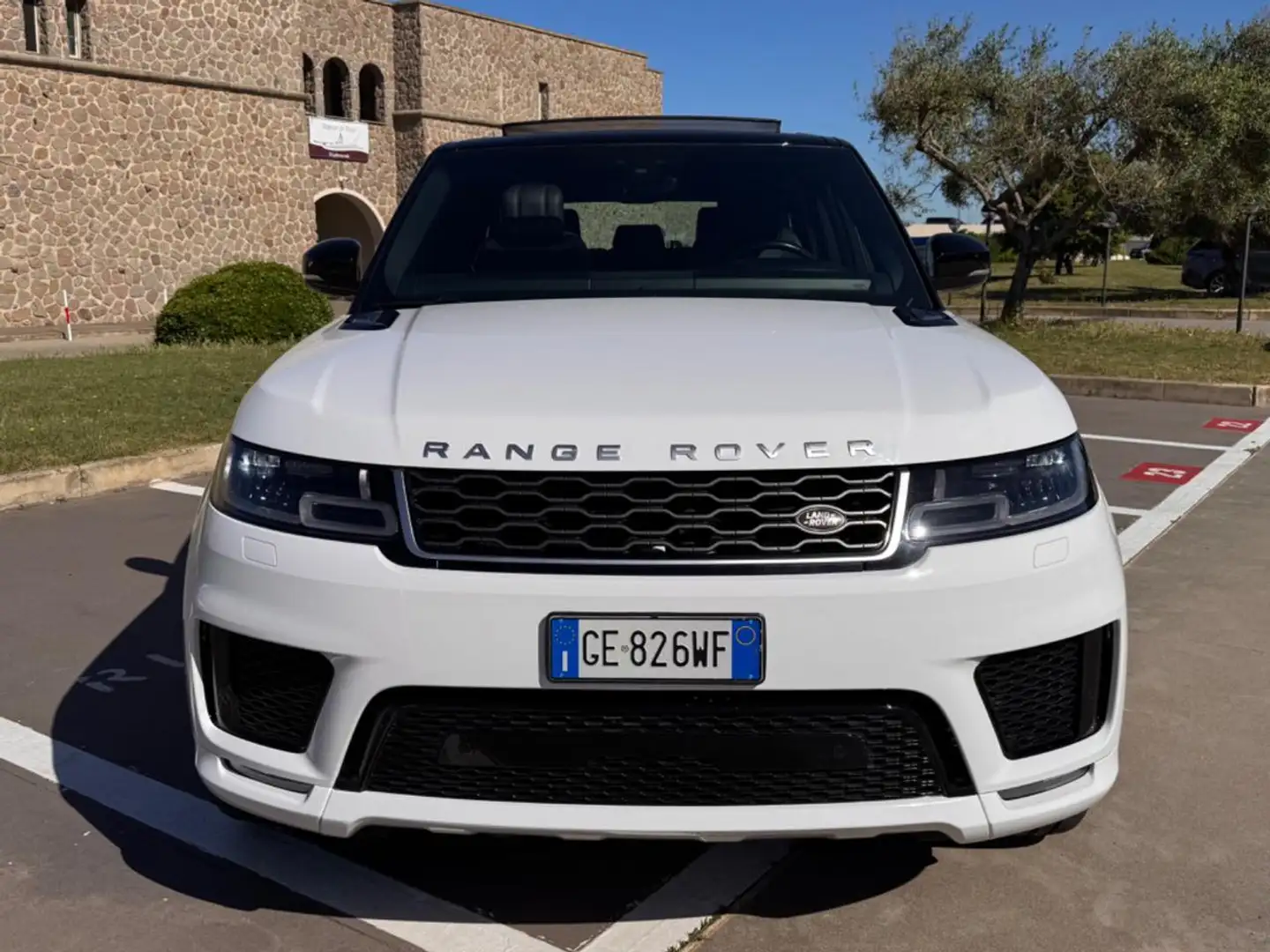 Land Rover Range Rover Sport 3.0D l6 249 CV MHEV HYBRID SE+TETTO+21 BLACK Bianco - 2