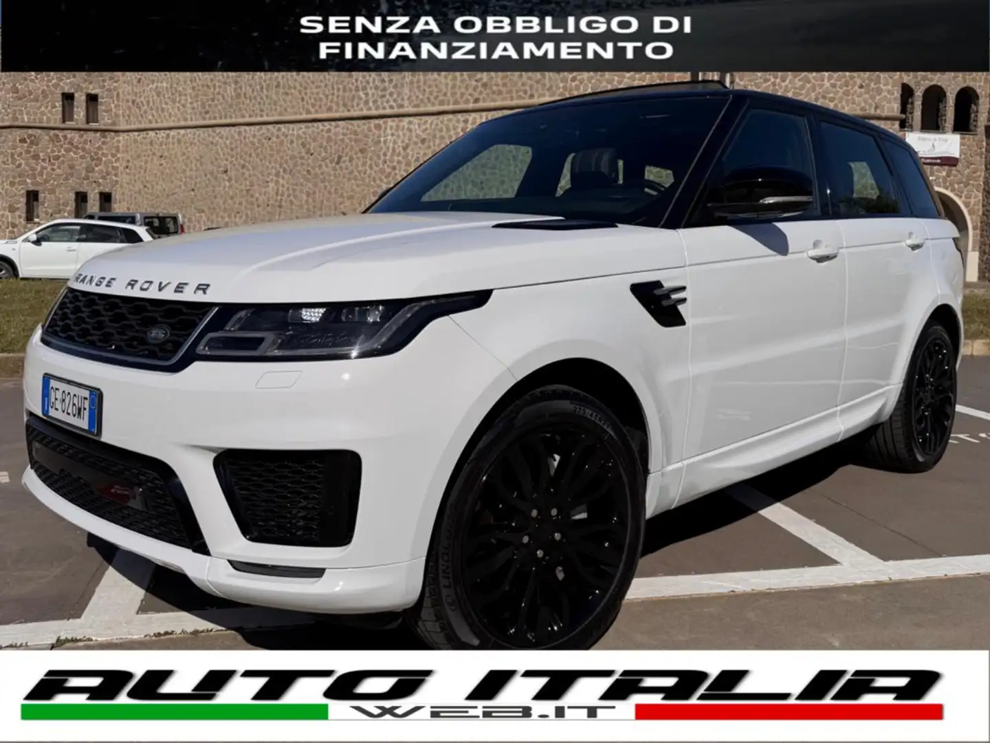 Land Rover Range Rover Sport 3.0D l6 249 CV MHEV HYBRID SE+TETTO+21 BLACK Bianco - 1
