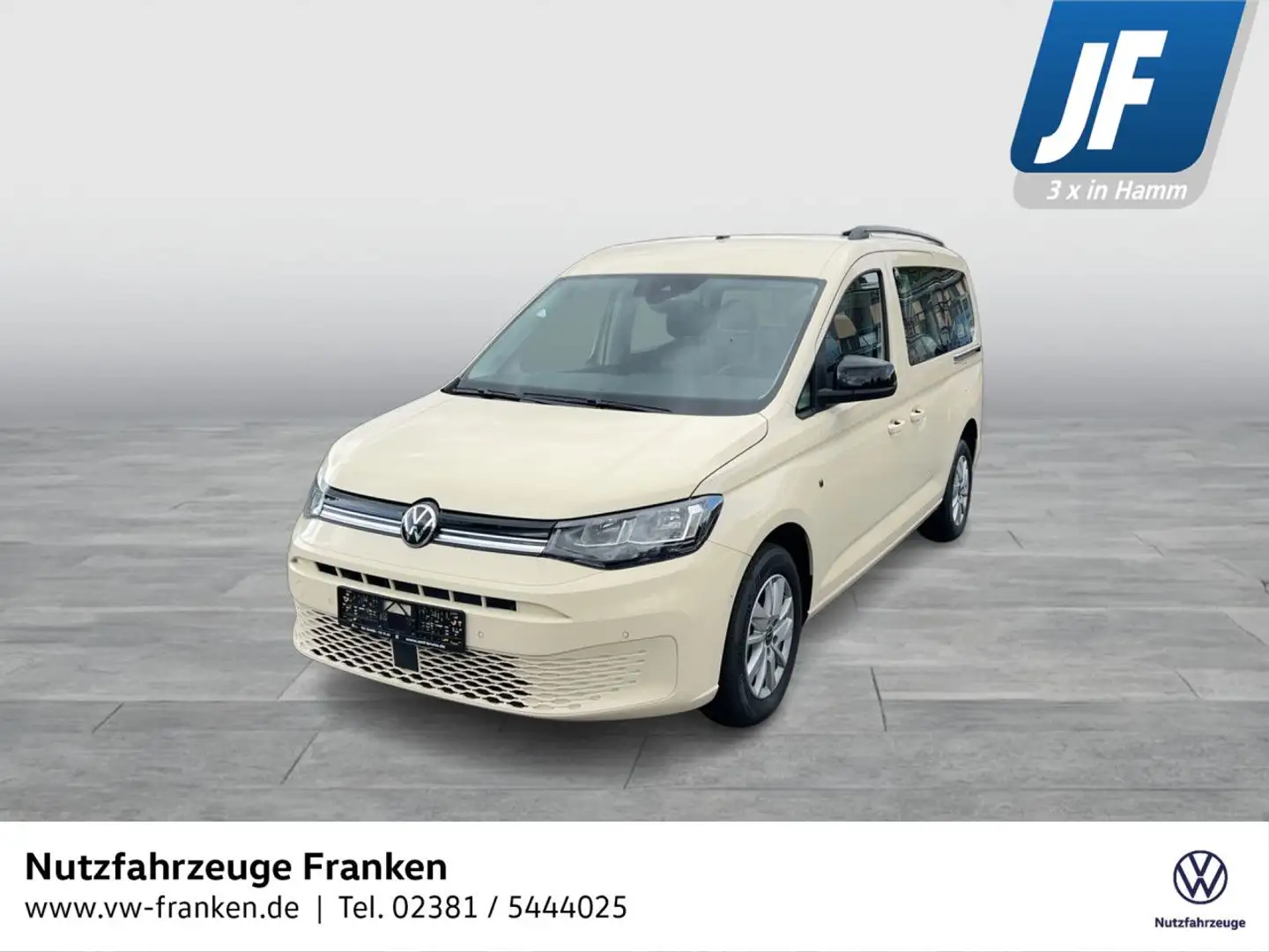 Volkswagen Caddy Taxi Life Maxi 7-Sitzer Motor 2.0 l TDI EU6 Beige - 1