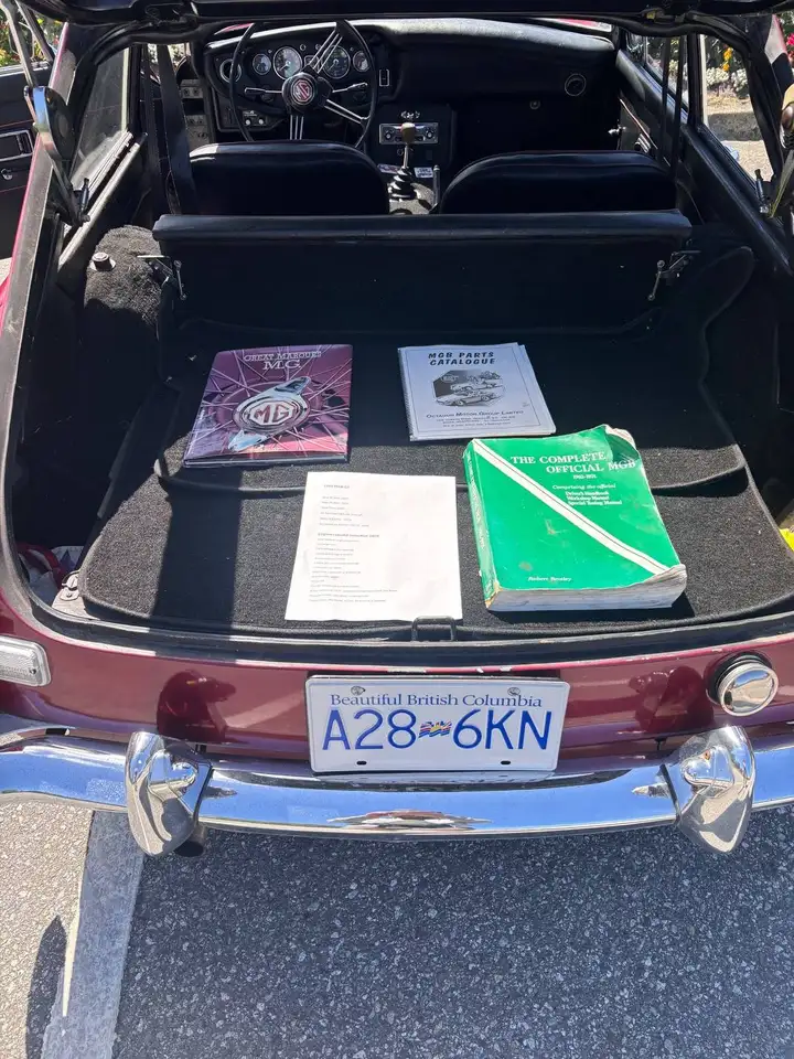 MG MGB photo MG MGB
