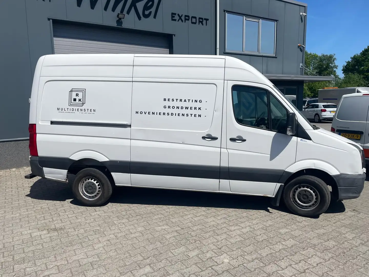 Volkswagen Crafter 35 2.0 TDI L2H2 AIRCO CRUISE NAVI Wit - 2