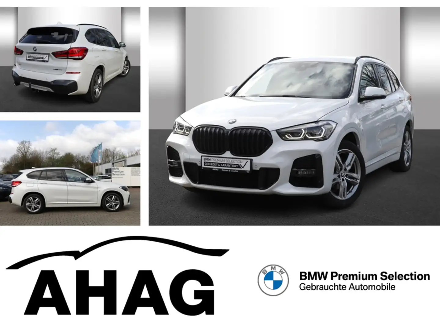 BMW X1 sDrive18i M Sport Klimaaut. Sportsitze AHK Wit - 1