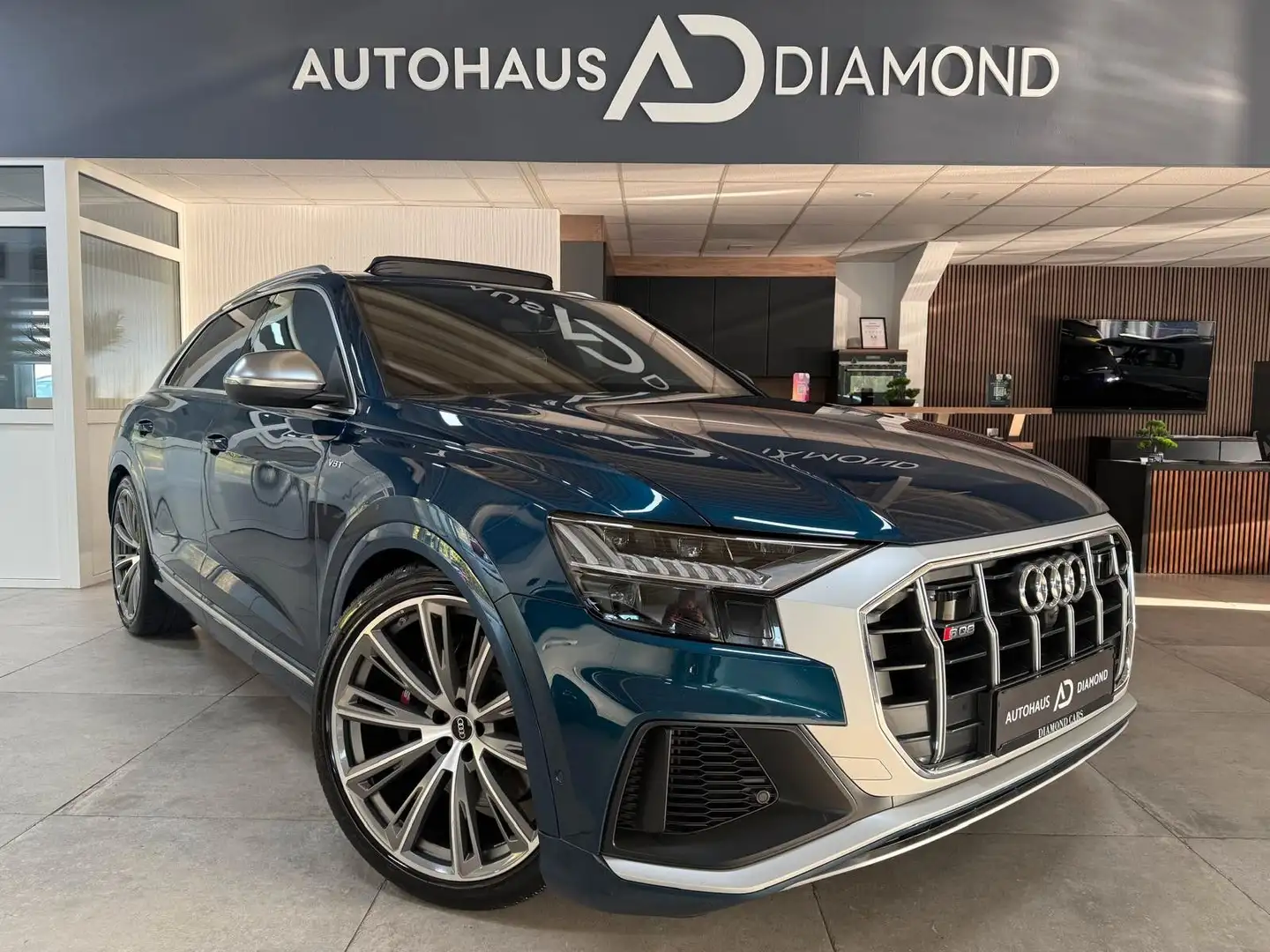 Audi SQ8 4.0 TDI quattro * 23ZOLL* PANO *RAUTE * Blau - 1