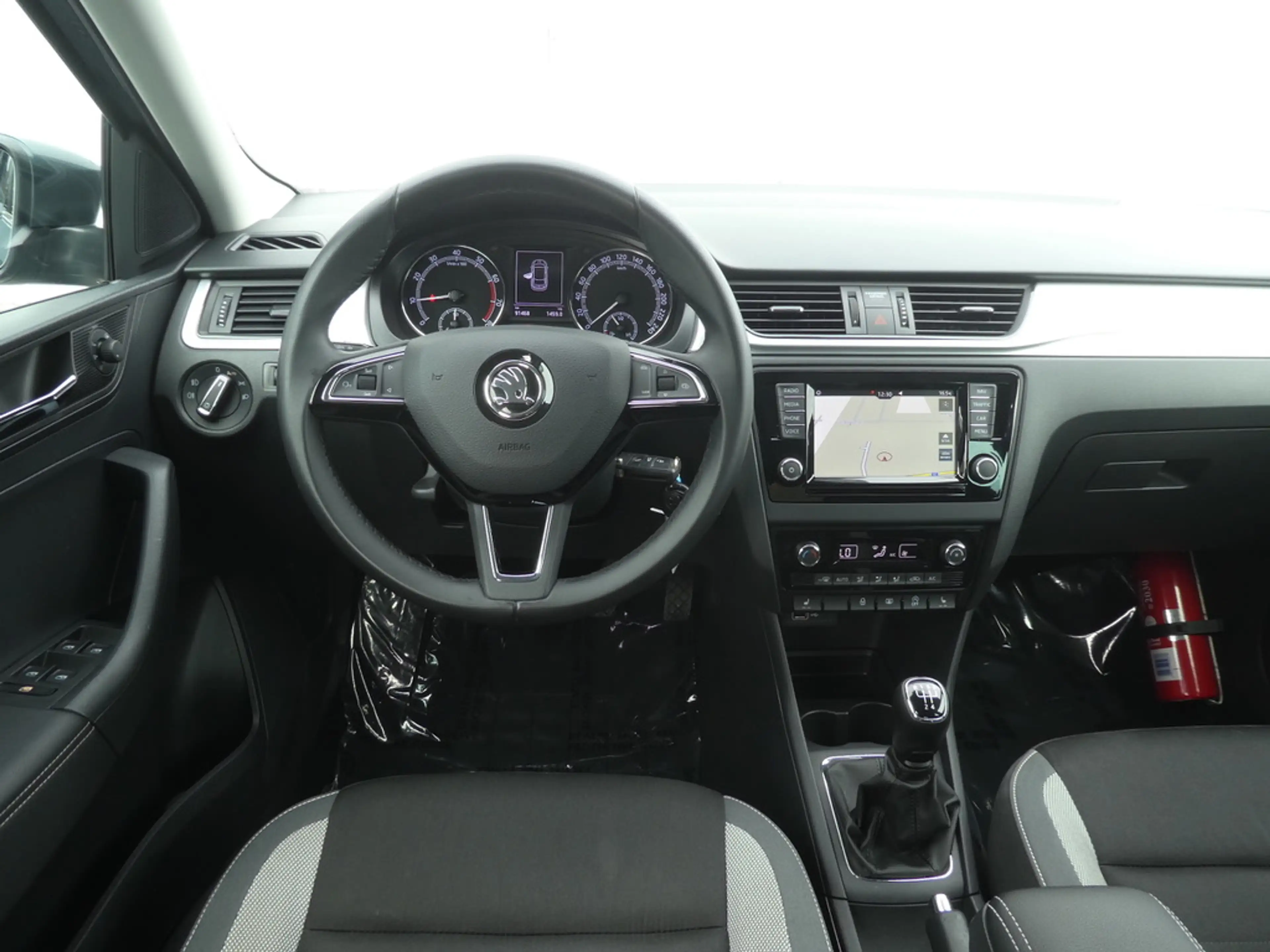 Skoda Rapid/Spaceback 1.0 TSI Ambition Navi, Airco, Carplay, Jantes, PDC — photo 7