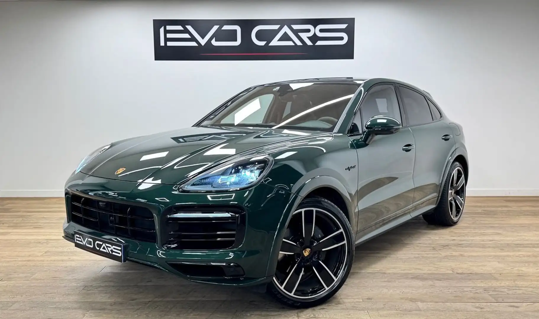 Porsche Cayenne Coupé E-Hybrid Platinium édition 3.0 V6 462ch couleur PTS / Caméra 360° / Soft close Groen - 1