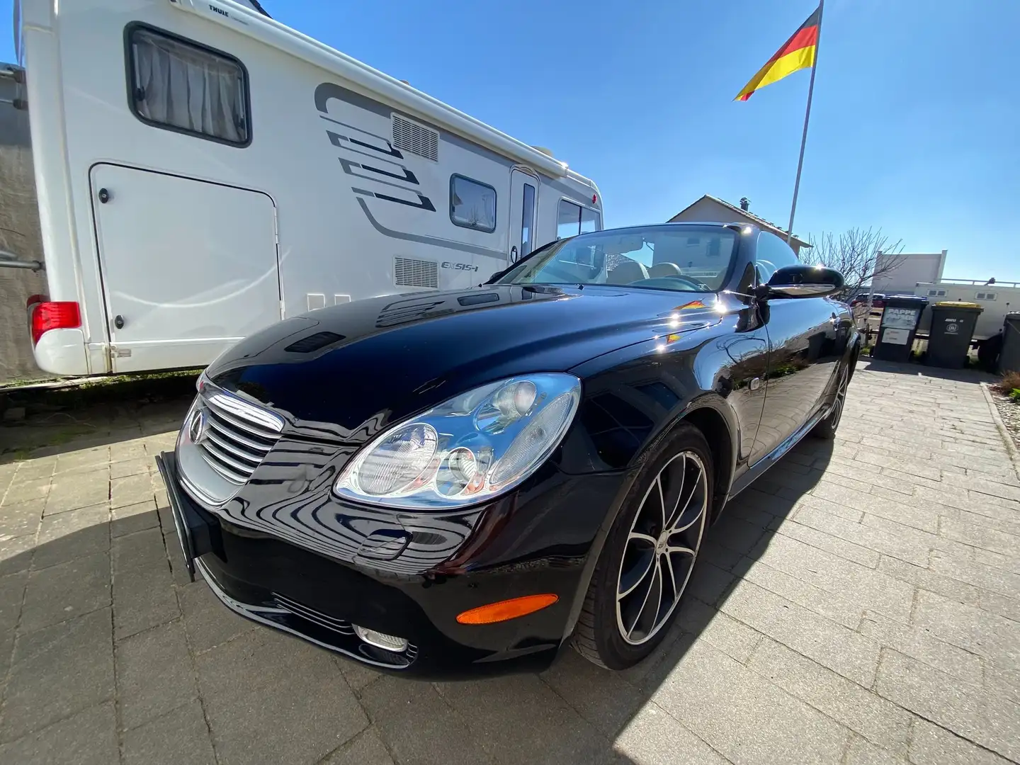 Lexus SC 430 SC 430 2. Besitz Scheckheft Schwarz - 1
