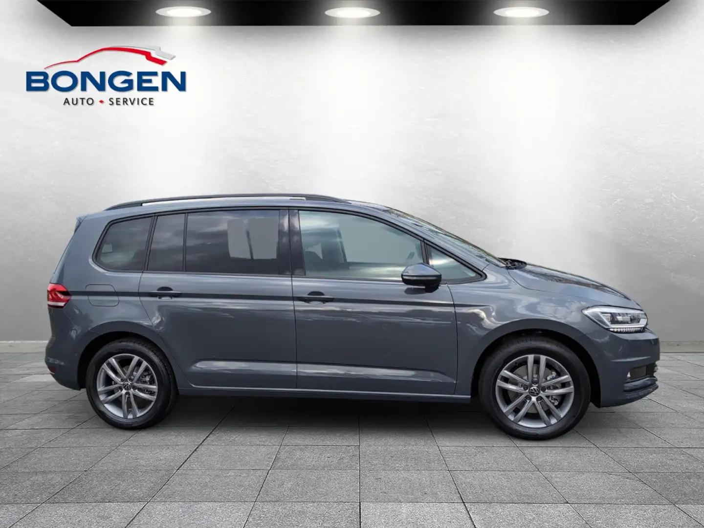Volkswagen Touran 1.5 TSI Comf. DSG R-Line Exterieur 7 Sitze Klima Grau - 2