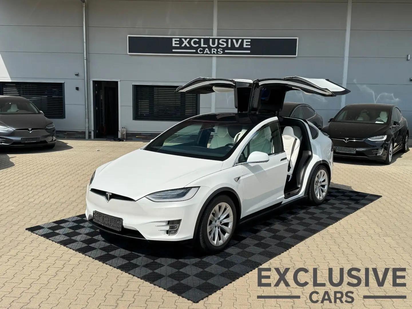 Tesla Model X MODEL X 100D | CCS | WHITE SEAT | 7SEATER | Weiß - 1