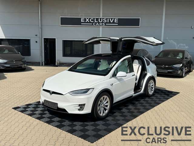 Imagine Tesla Model X MODEL X 100D | CCS | WHITE SEAT | 7SEATER |