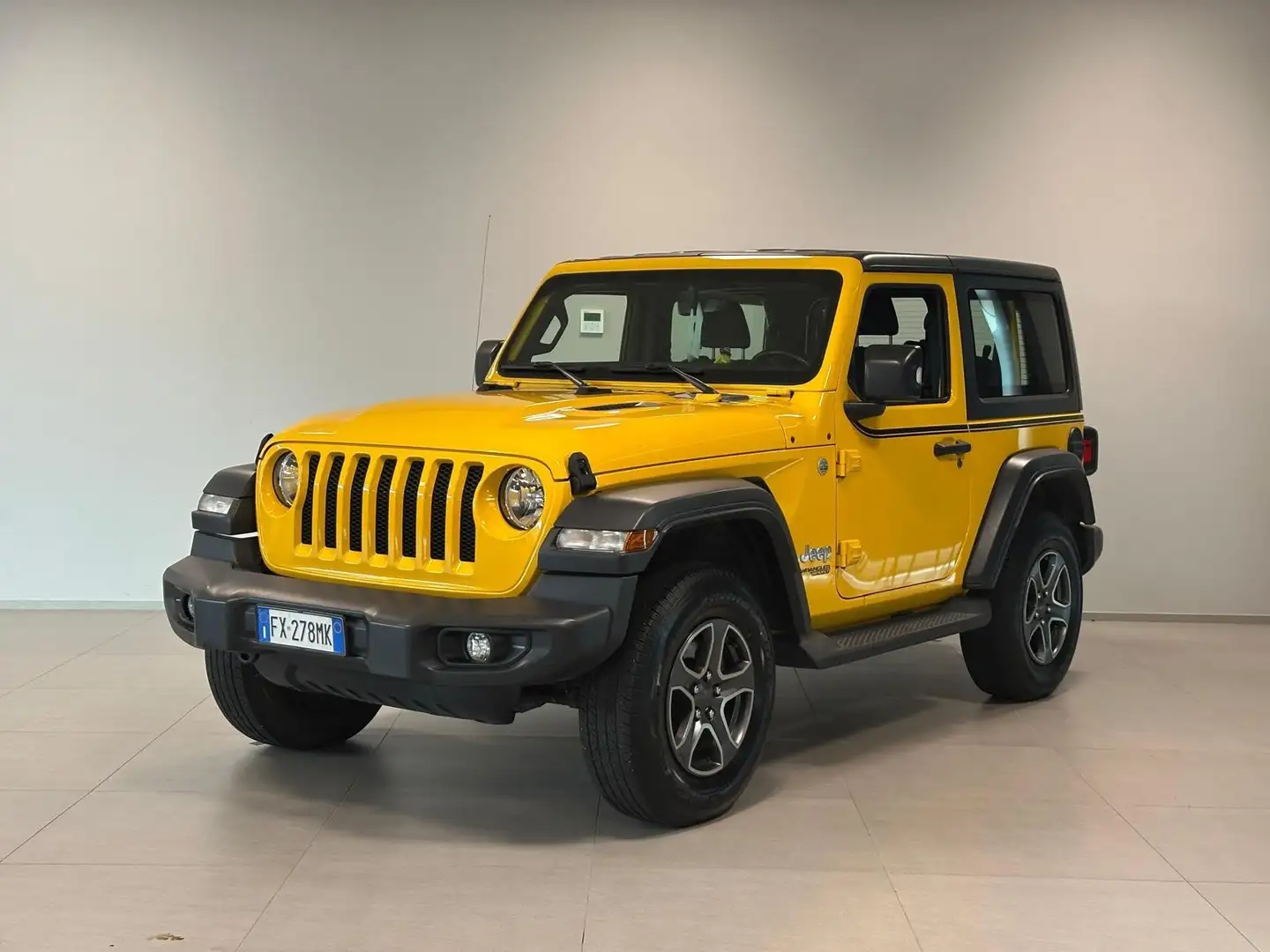 Jeep Wrangler Wrangler 2.2 Mjt II Sport Geel - 1