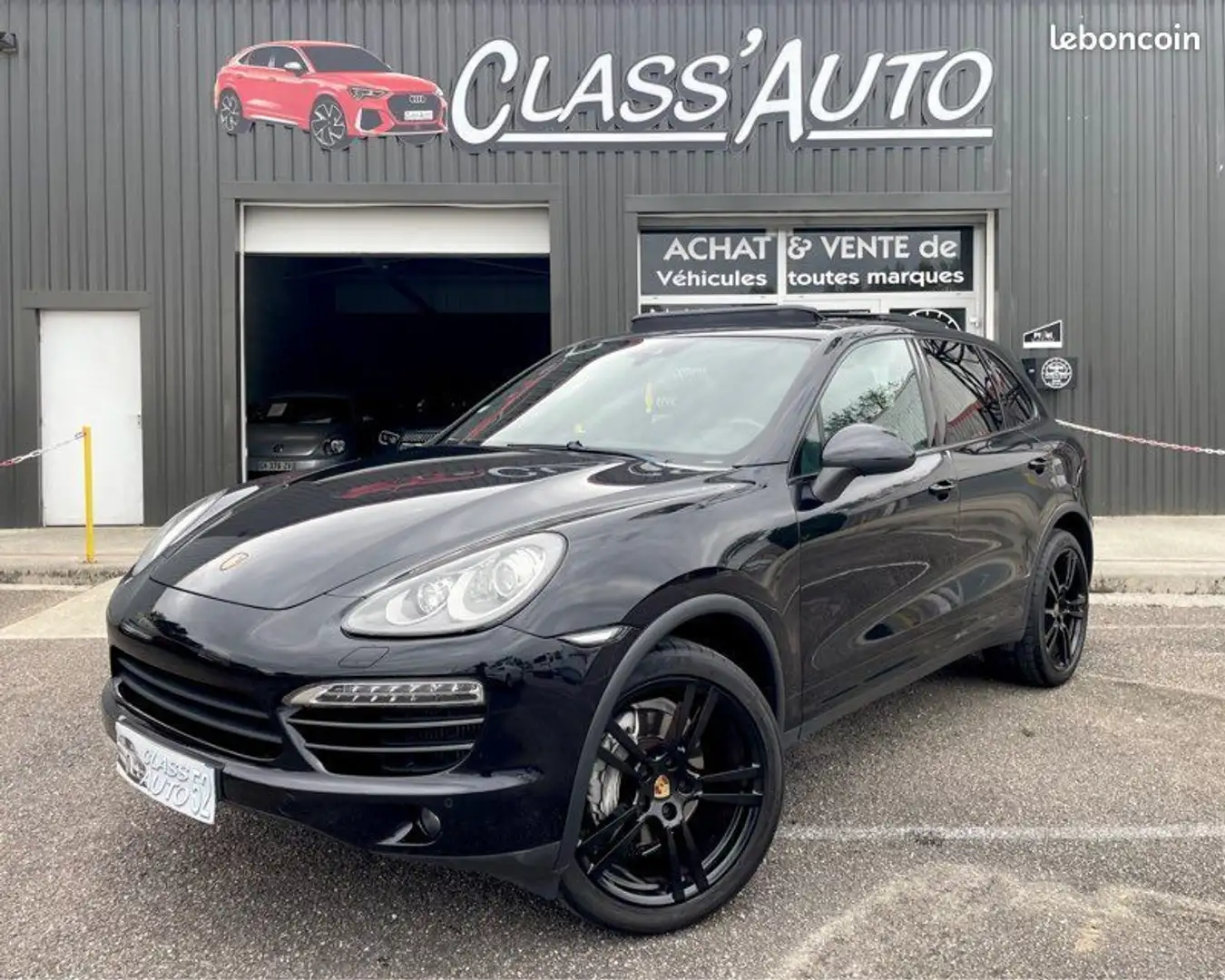 Porsche Cayenne II (958) V6 3.0 d ÉDITION PLATINIUM TIPTRÔNIC TBE Schwarz - 2