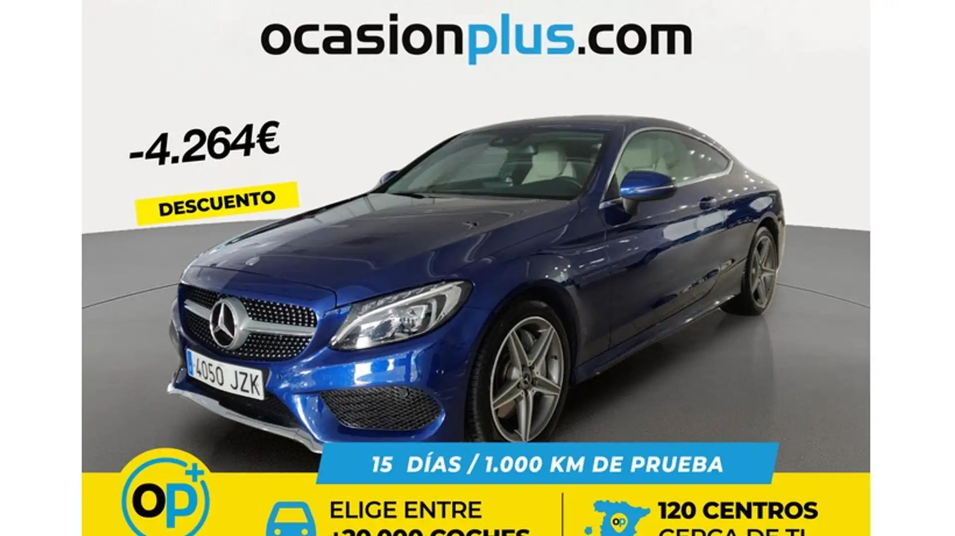 Mercedes-Benz C 250 Coupé 250d 4Matic 9G-Tronic Bleu - 1