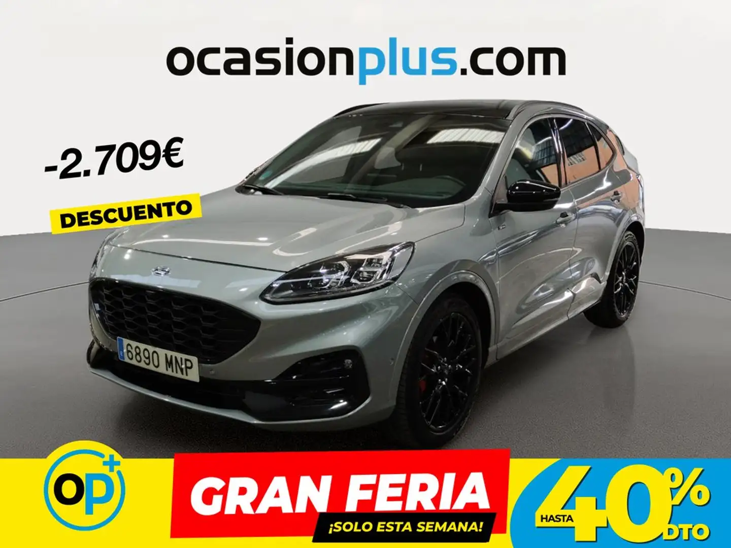 Ford Kuga 2.5 Duratec FHEV ST-Line X 4x2 Aut. Gris - 1