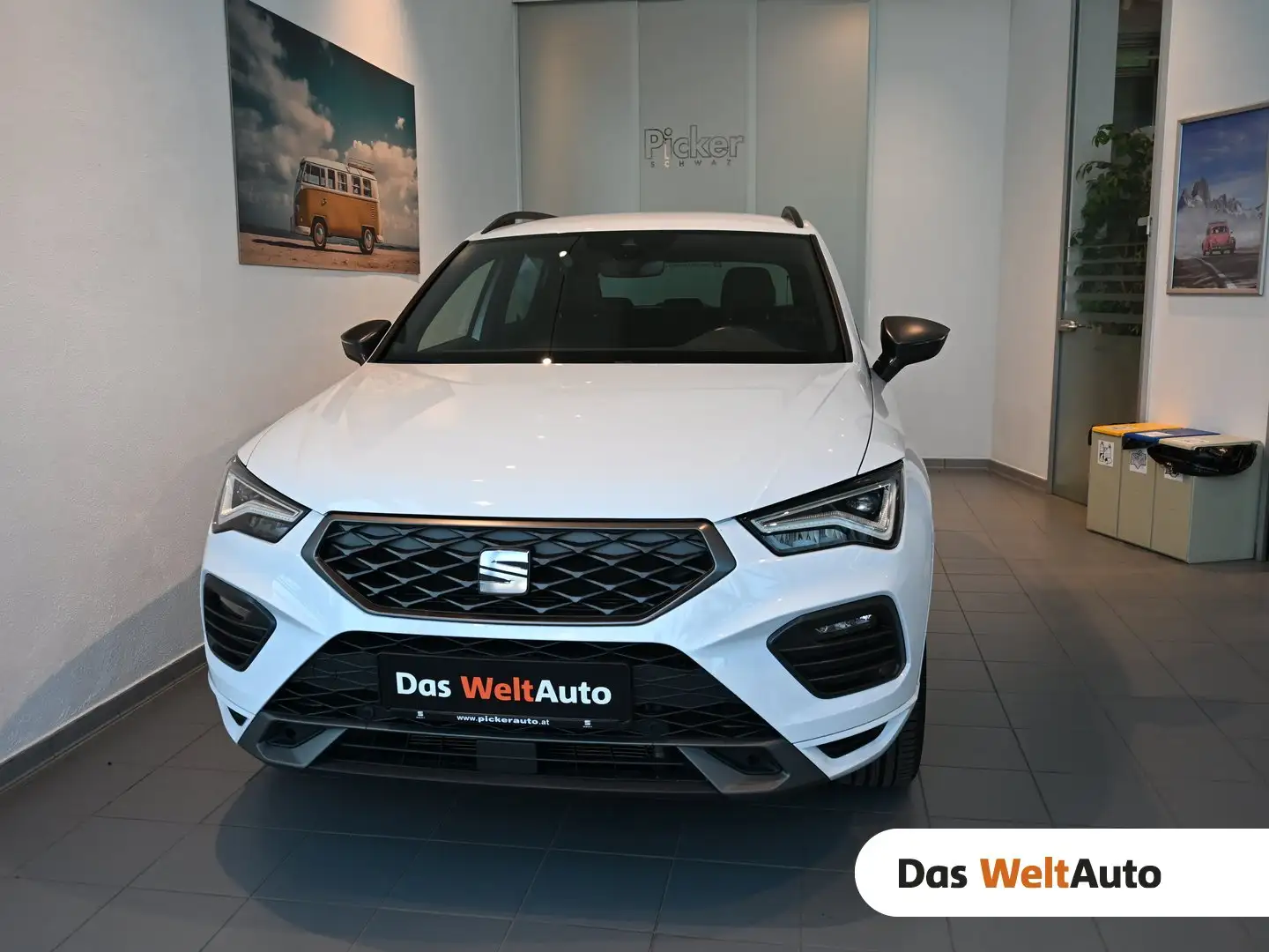 SEAT Ateca FR 2.0 TDI DSG 4Drive Weiß - 1