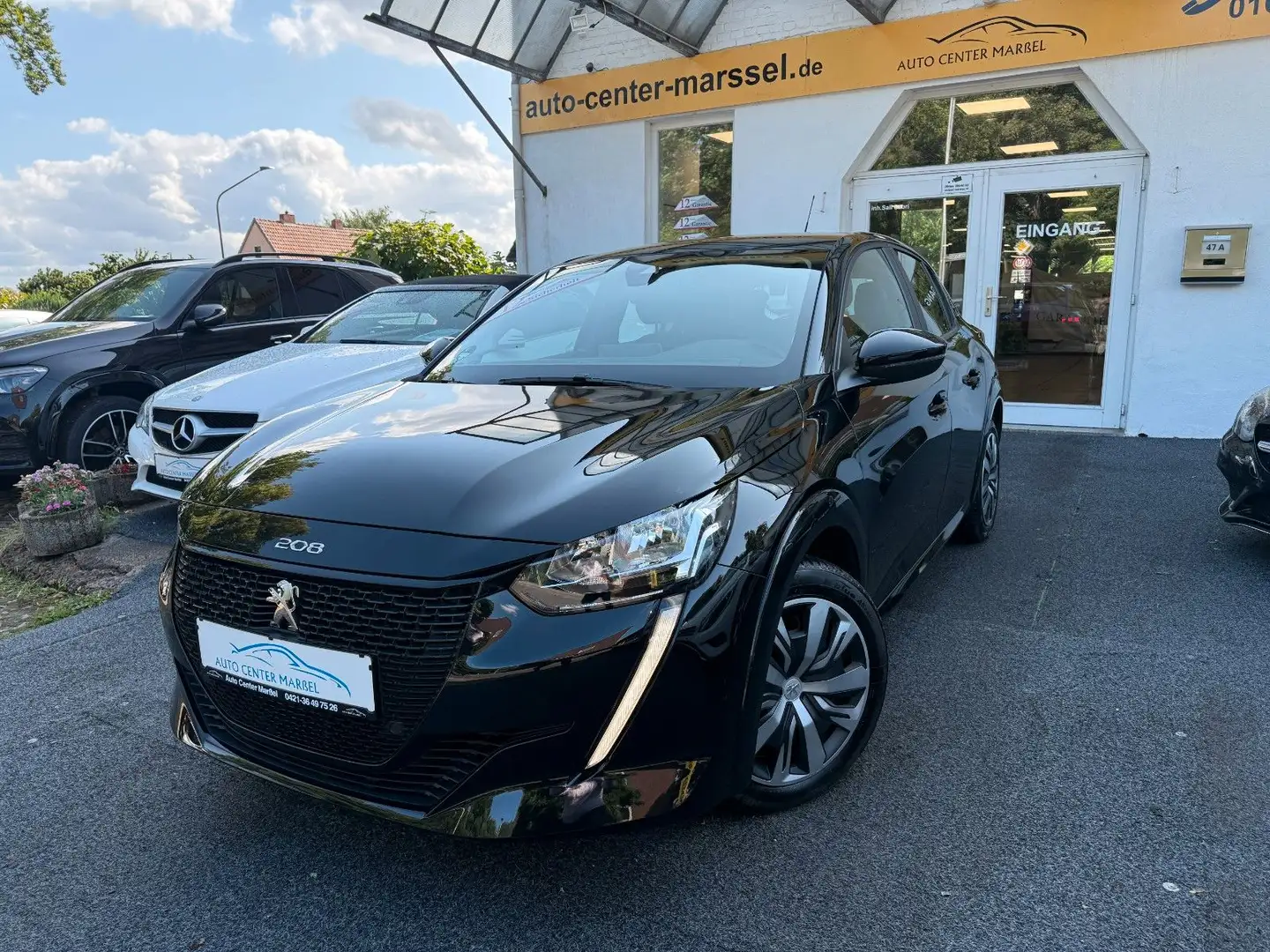 Peugeot 208 e- Active NAVI/LED/SHZ/ALLWETTER/AHK Schwarz - 1