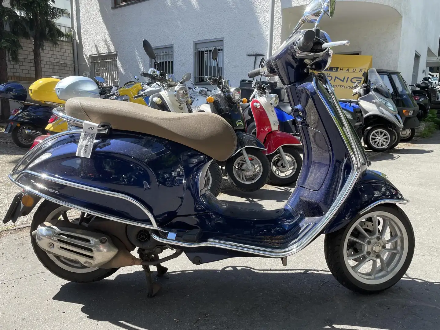 Vespa Primavera 50 Chrome-Kit Werkstattgepüft Albastru - 1
